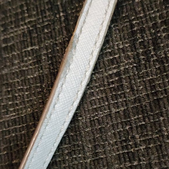 Michael Kors Women's Jet Set Crossbody Dusty Blue Leather Bag - Picture 6 of 10